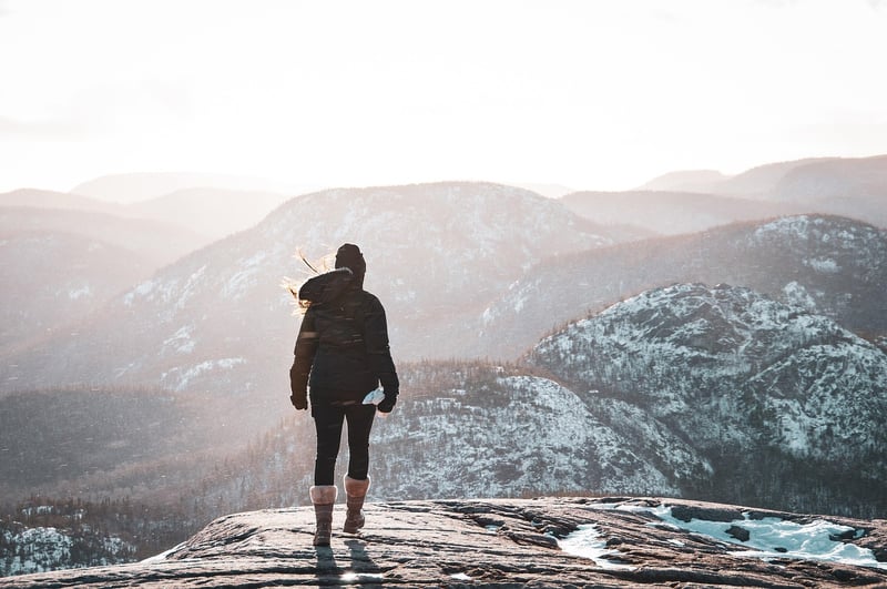 Hiking in Nature